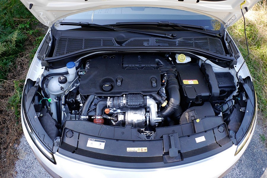 El motor mueve con mucha soltura al Cactus gracias a su poco peso.