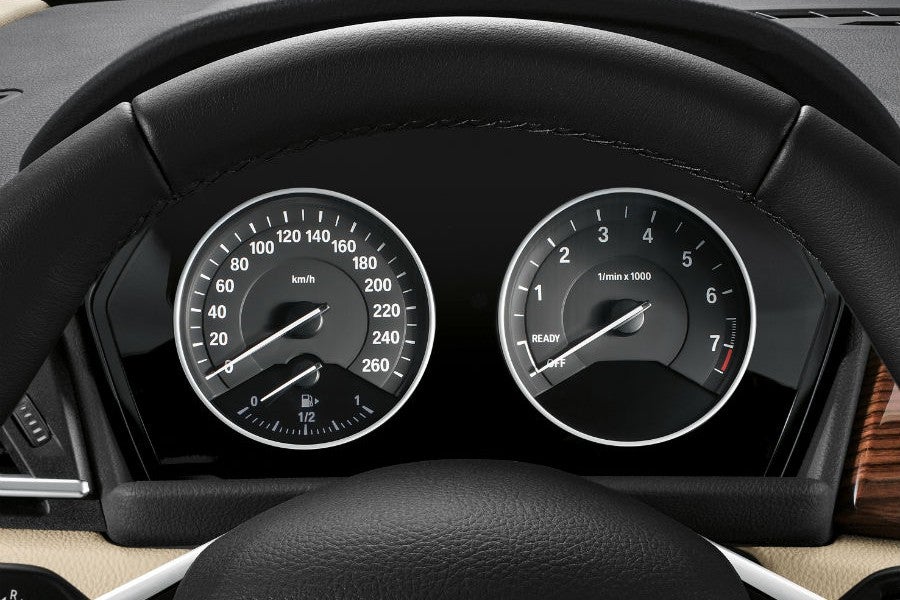 Cuadro de mandos del BMW Serie 2 Active Tourer.