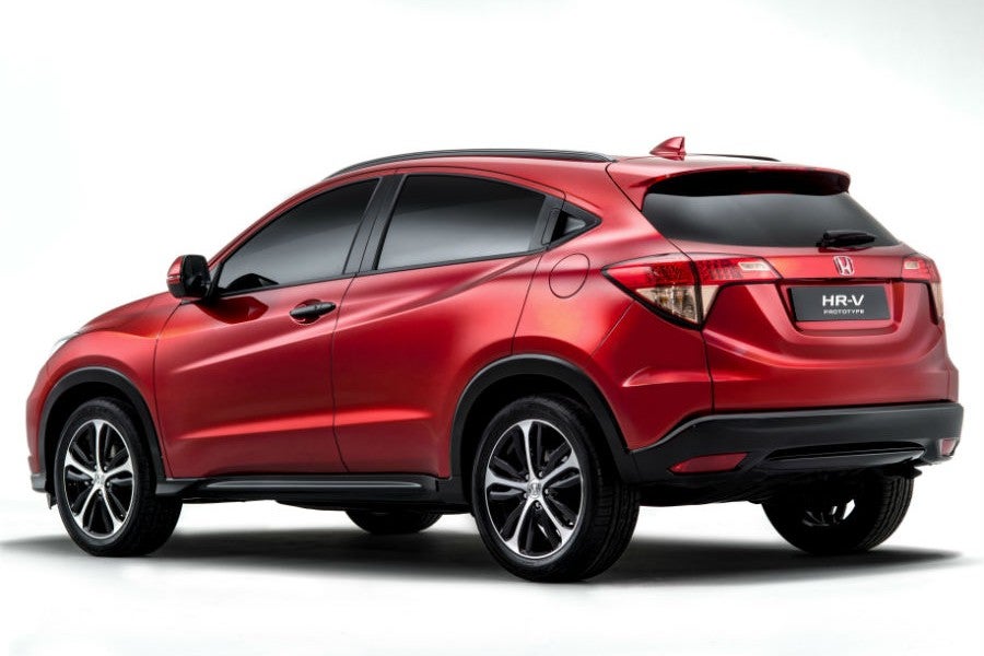 Honda ha buscado en todo momento asemejar el diseño del HR-V al de un coupé.