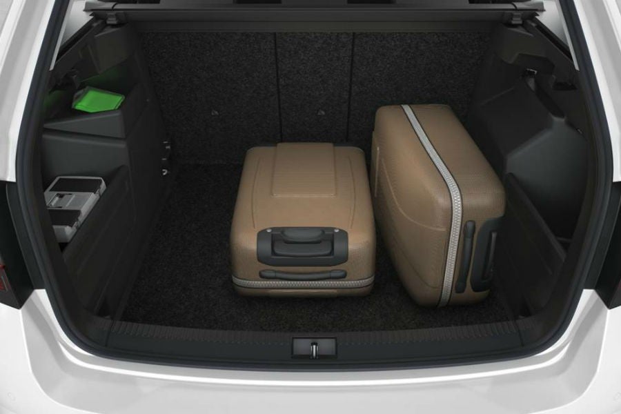 La capacidad del maletero del Skoda Fabia Combi es de 530 litros.