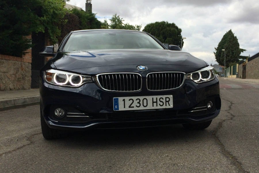 El frontal del BMW 428i aporta personalidad al conjunto.