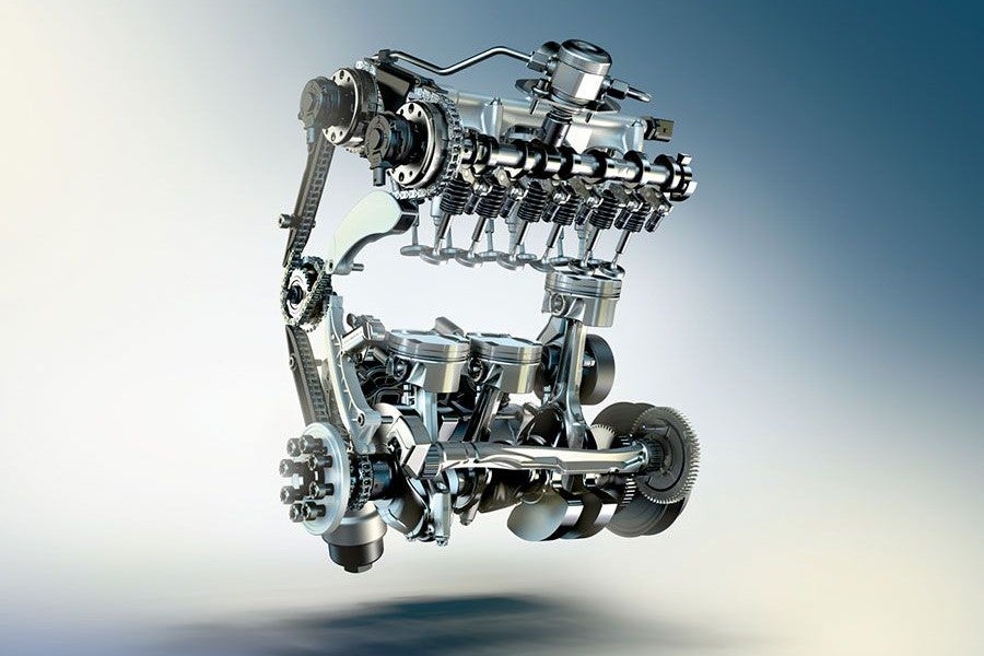El motor de 3 cilindros ofrece buenas prestaciones y consumos.