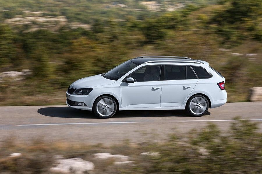 El Fabia Combi tiene una línea agradable y con el espacio extra bien integrado.