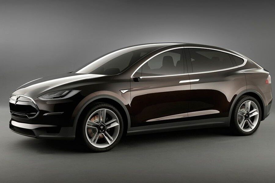 Tesla Model X Concept.
