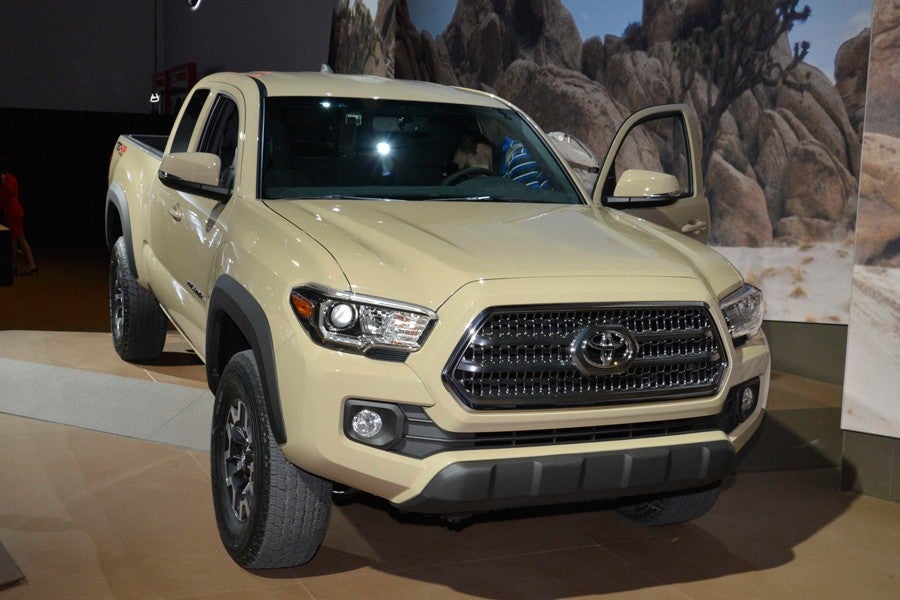 El Toyota Tacoma está disponible con dos propulsores gasolina.