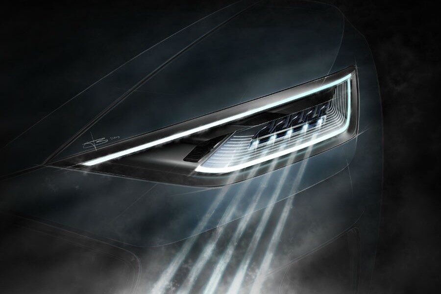 La tecnología láser de los faros es una de las principales novedades del Audi R8.