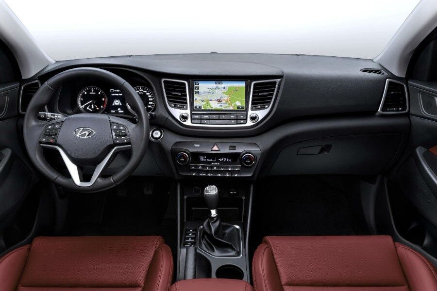 El interior del Hyundai Tucson cuenta con un mayor espacio en el interior que su predecesor.