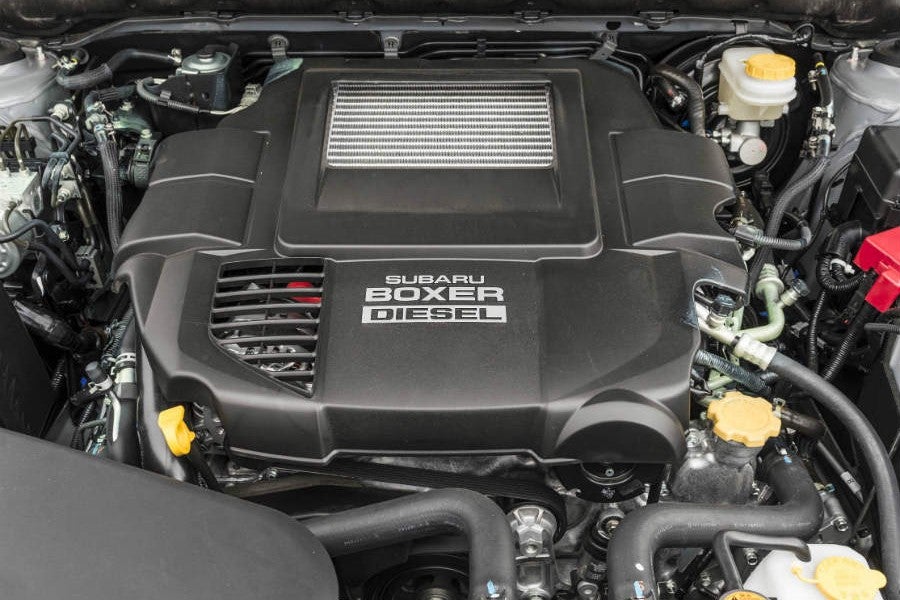 El motor diésel del nuevo Outback cumple perfectamente, sin ruidos ni vibraciones que hagan incómoda su utilización.
