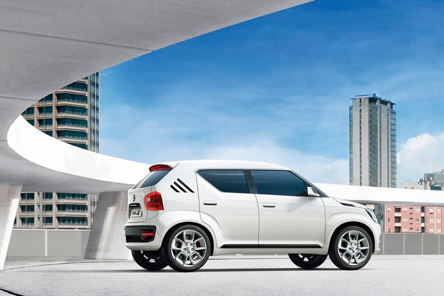 El Suzuki iK-4 cuenta con un sistema híbrido de tracción 4x4.