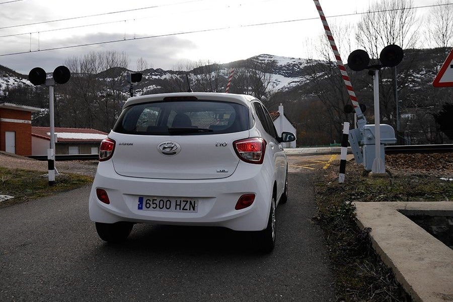 El Hyundai i10 es un coche muy fácil de conducir.