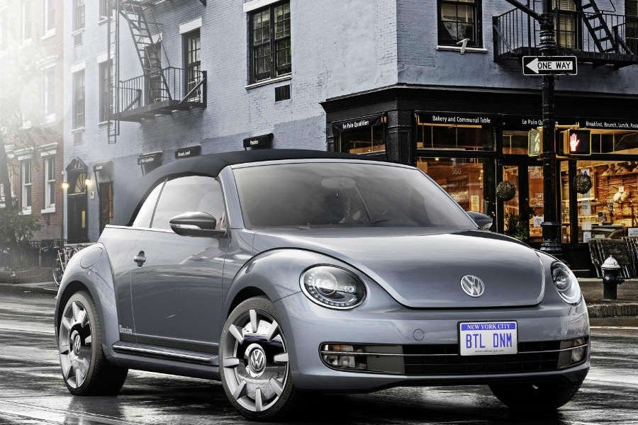 Volkswagen Beetle Cabriolet Denim Concept.