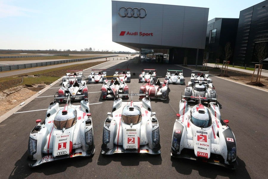Audi fue la primera marca en ganar con un coche de propulsión híbrida.