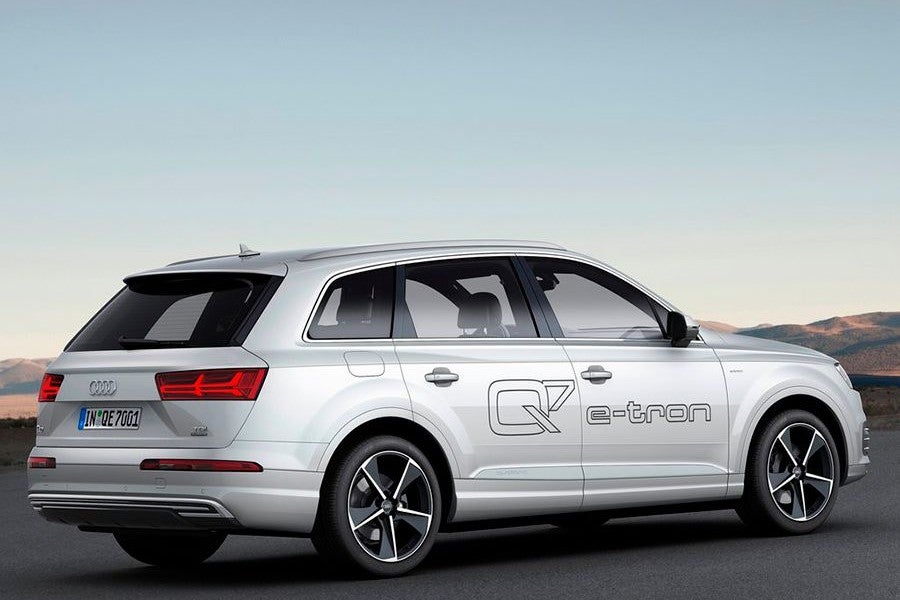 El Q7 híbrido llegará el año próximo.