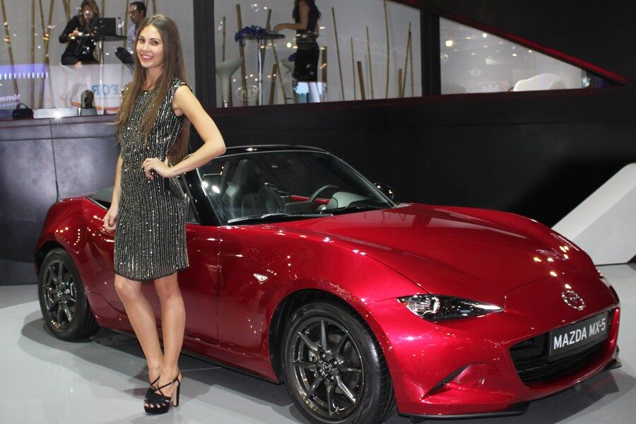 Mazda en el salon de barcelona 2015.