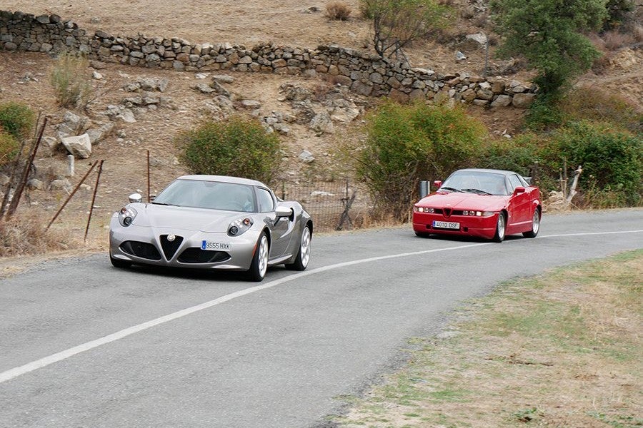 El 4C hace valer su formidable relación peso/potencia.