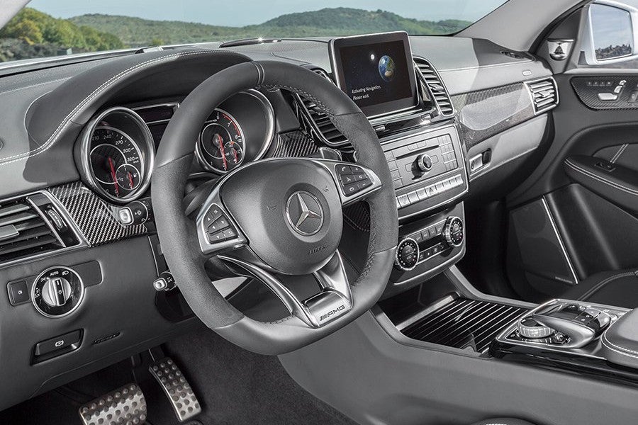 El Mercedes GLE Coupé ofrece 5 plazas aprovechables.