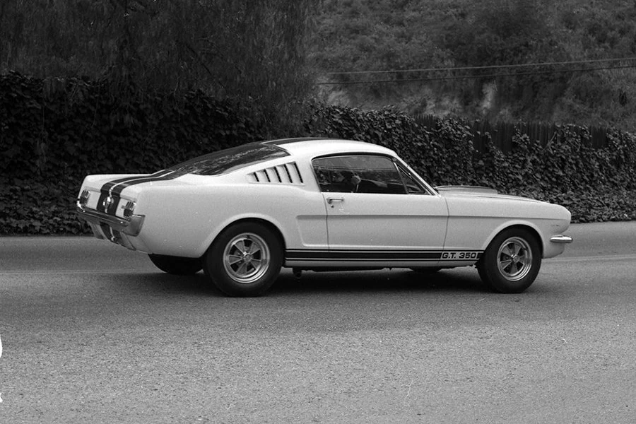 Primer prototipo del Ford Mustang GT 350 en 1965.