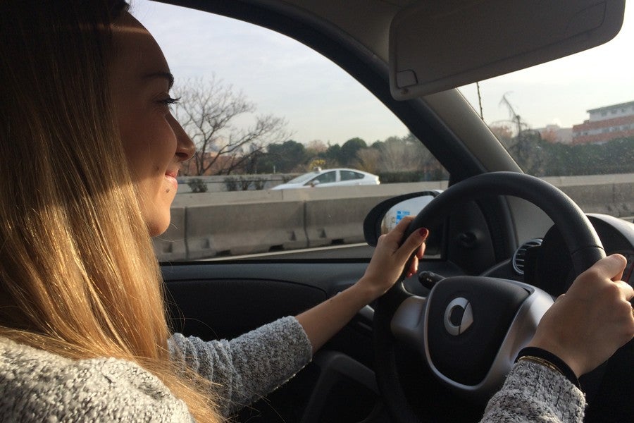Comodidad y seguridad es lo que sientes cuando te mueves con un car2go por Madrid