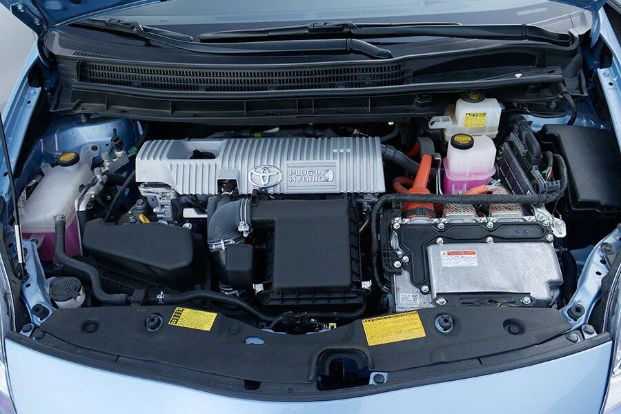 La base mecánica es idéntica a la del resto de Prius.