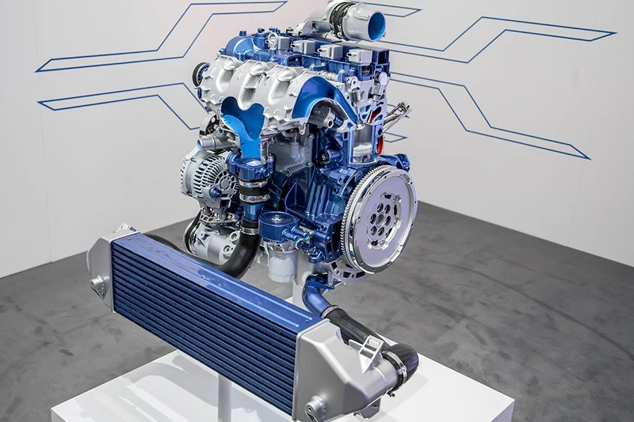 El motor 2.3 Turbo ha recibido una notable puesta a punto para garantizar su fiabilidad.