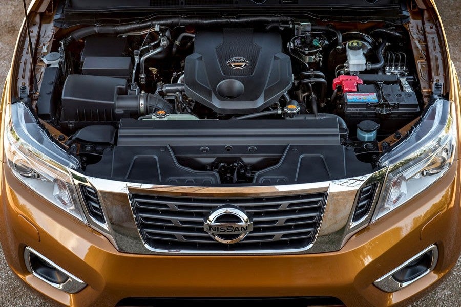 El Nissan Navara monta un bloque de cuatro cilindros, 2,3 litros de cubicaje y 160 CV de potencia.