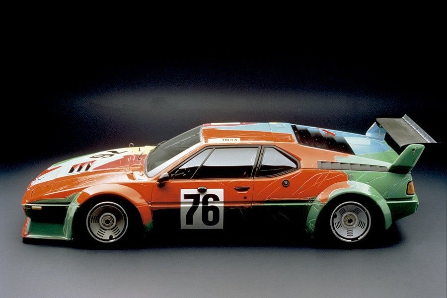BMW M1 Art Car 4 de Andy Warhol.