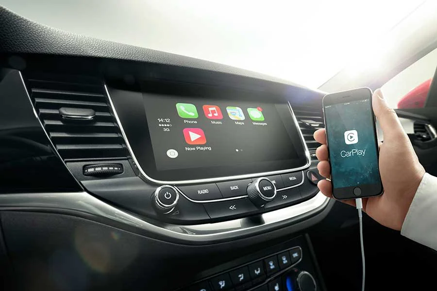 El sistema Car Play funciona tanto con Apple como con Android.