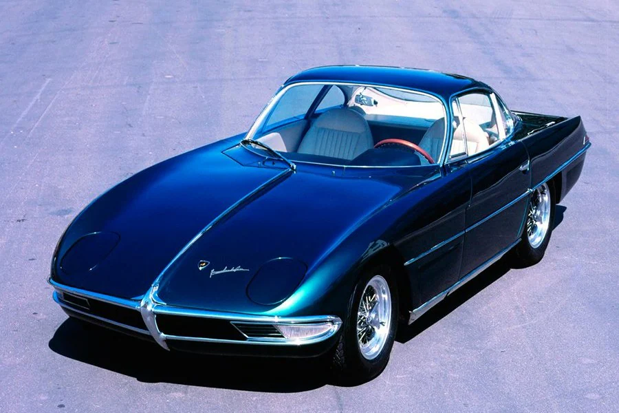Así era el primer Lamborghini deportivo.