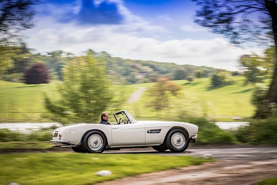 El BMW 507 fue obra de Albrecht Goertz.