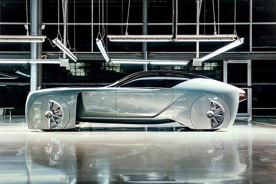 Rolls Royce Vision Next 100: el futuro del lujo sobre ruedas