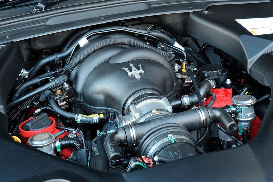 El motor V8 de Maserati está considerado como la mecánica con el sonido más bello del mundo.