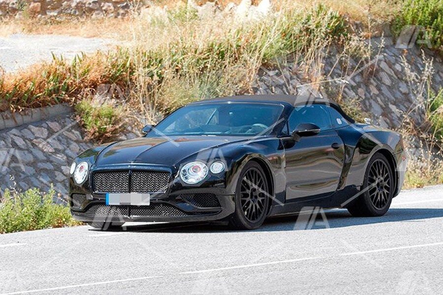 Fotos espía del nuevo Bentley Continental GTC 2018