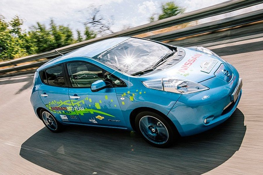 Nissan Leaf con un 75 por ciento de autonomía gracias a sus empleados