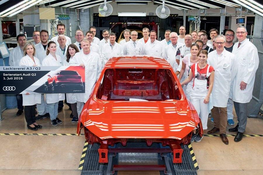 En Audi están orgullosos de fabricar su nuevo SUV pequeño Q2.
