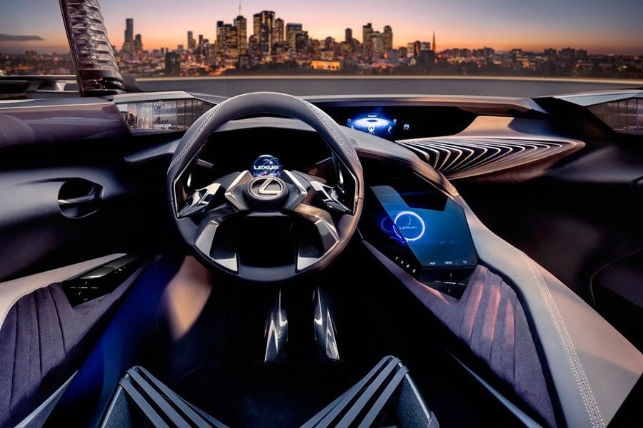 El interior de este concept es toda una experiencia.