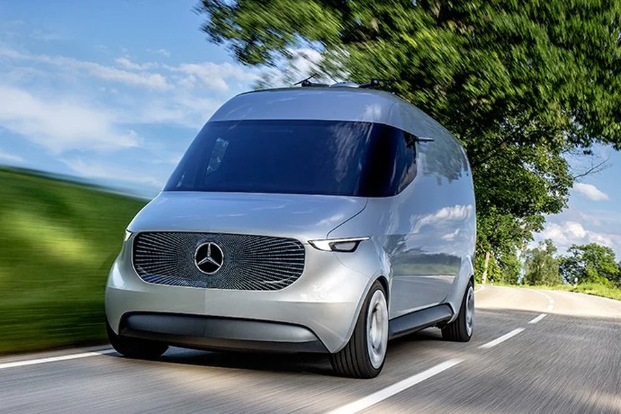 Mercedes Vision Van la furgoneta del futuro