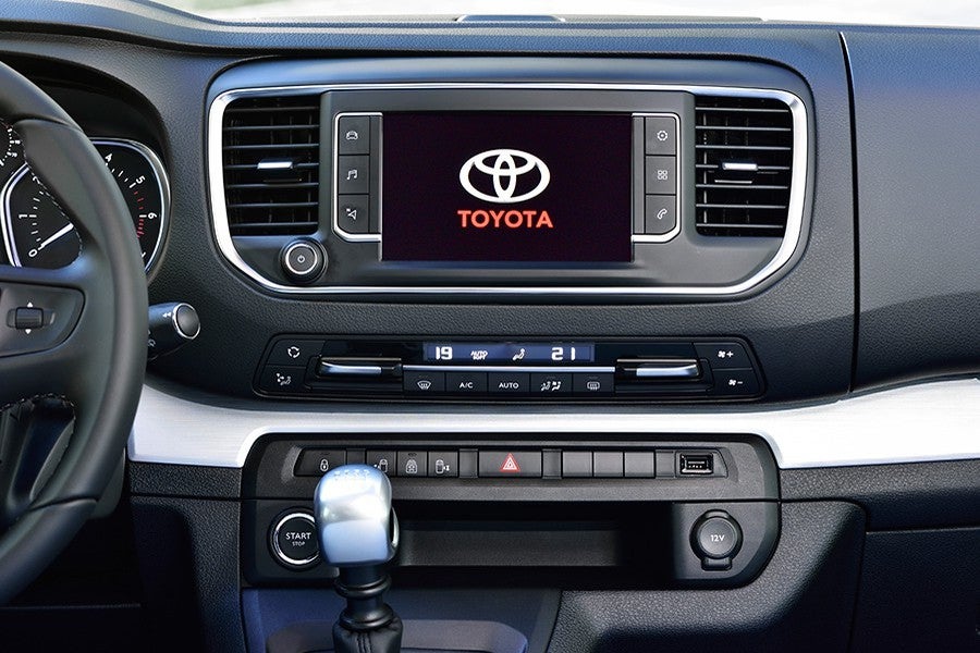 El equipamiento del Toyota Proace es muy completo.