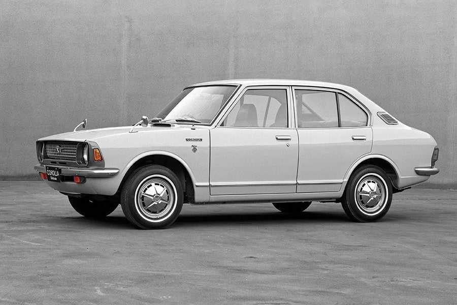 Las formas del Corolla gustaron en su época.