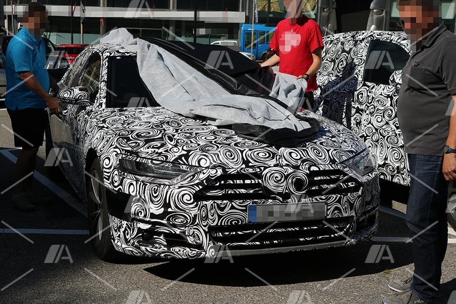 Fotos espía del Audi A8 2017