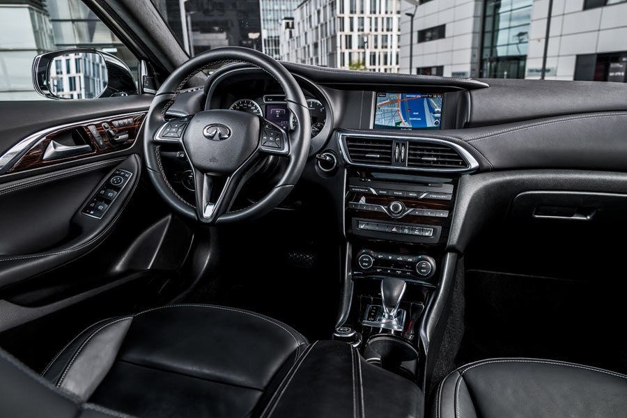 Interior del Infiniti QX30.