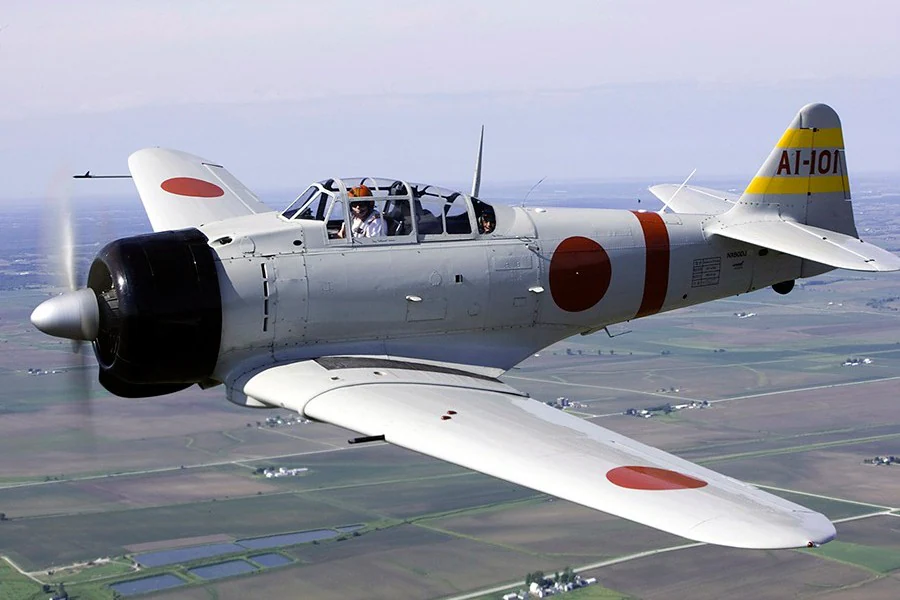El Mitsubisho A6M2 fue uno de los mejores cazas durante la Segunda Guerra Mundial.
