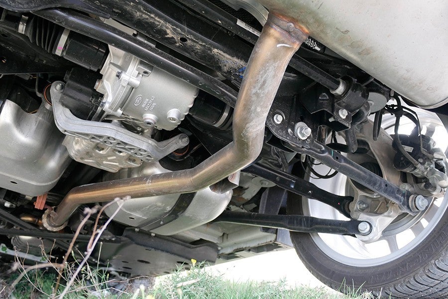 El sistema de tracción total de este descapotable es de auténtico 4×4.