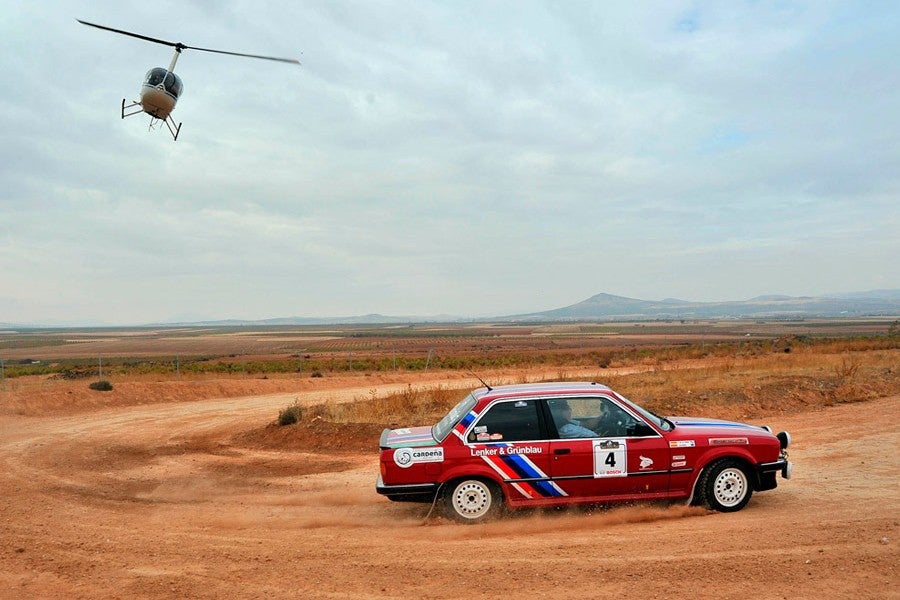 La organización cuenta con medios tan interesantes como un helicóptero para cubrir el Spain Classic Raid de la mejor manera posible.