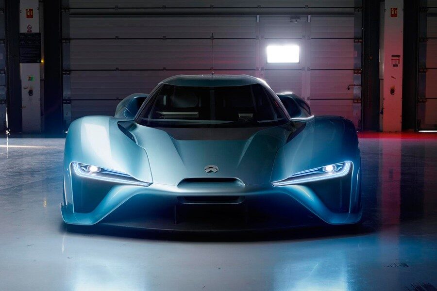 El NIO EP 9 N es el coche eléctrico de producción más rápido del mundo.