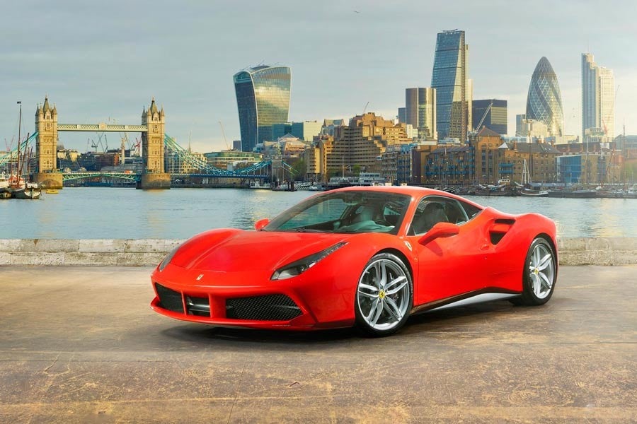 Ferrari 488 GTB.