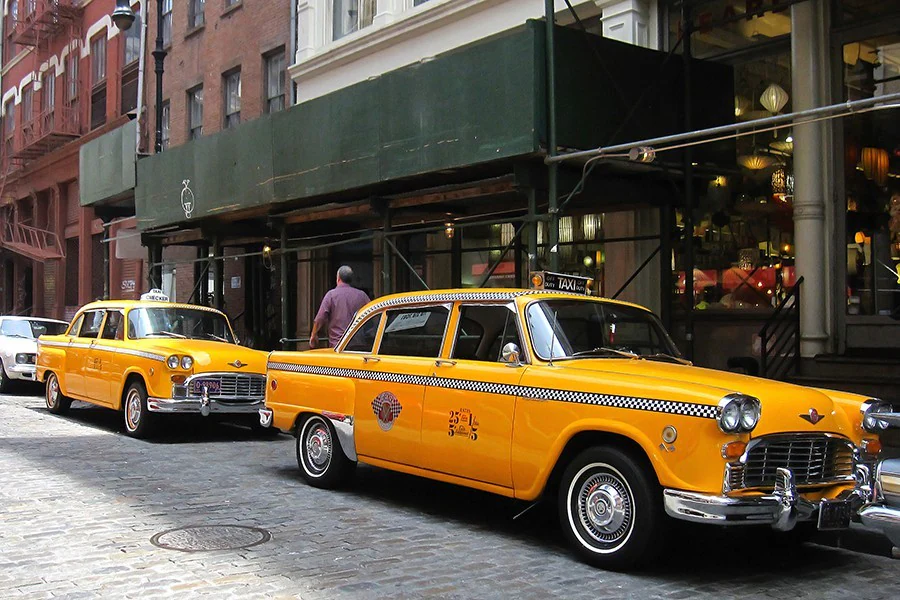 Los taxis de Nueva York son también omnipresentes en el cine.