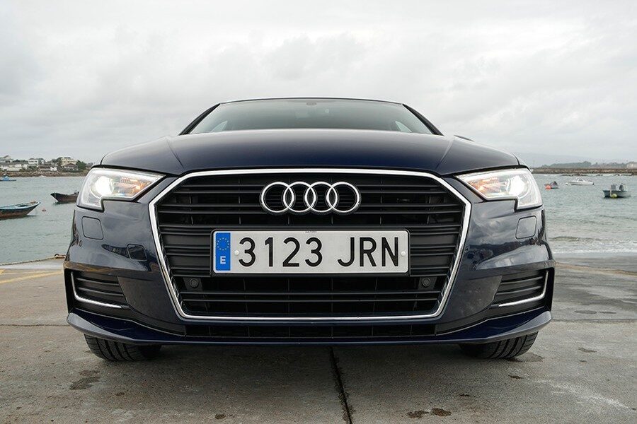 El Audi A3 se puso al día hace unos meses con unos rasgos más marcados.
