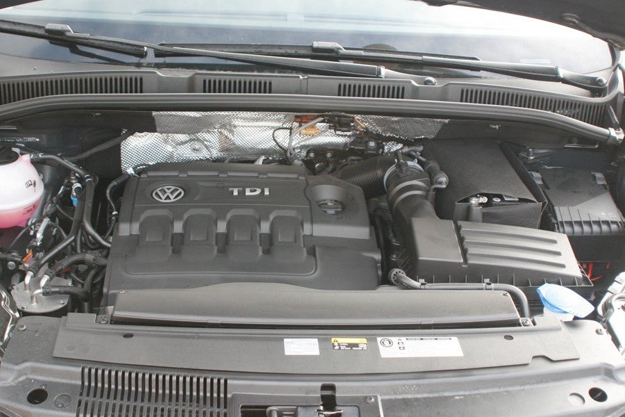 El motor TDI de 150 CV ha ganado 10 CV con respecto al anterior y 20 Nm de par máximo.