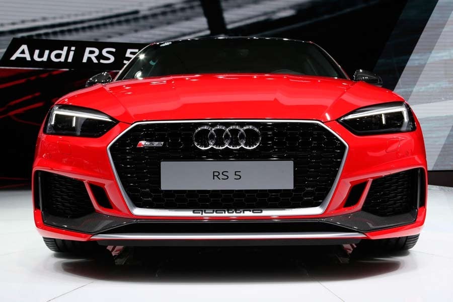 La parrilla del RS 5 es totalmente innovadora.