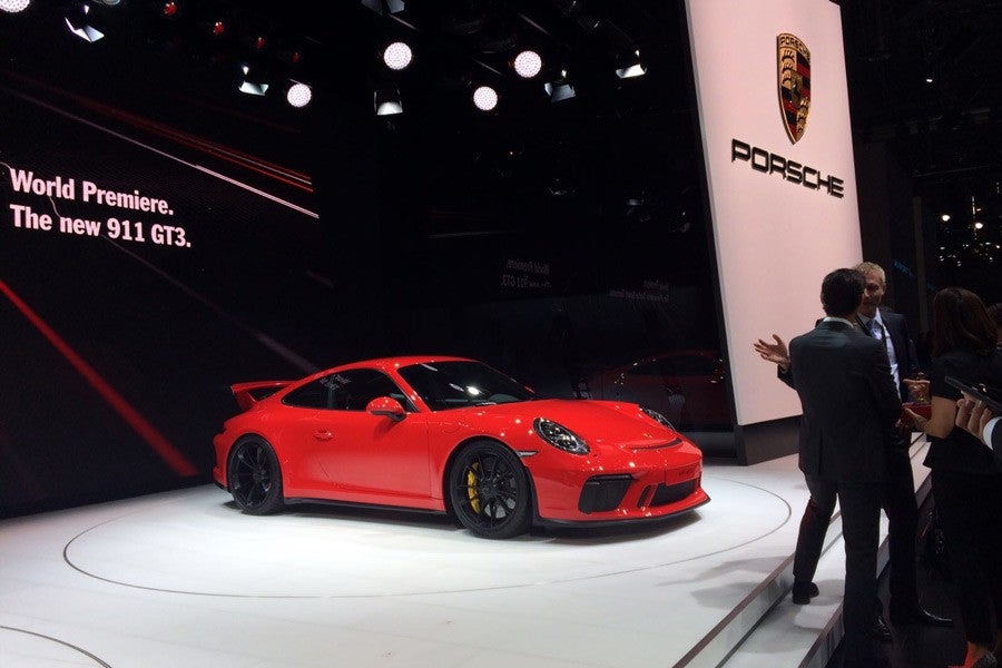 El Porsche 911 GT3 es la versión más deportiva de la gama.